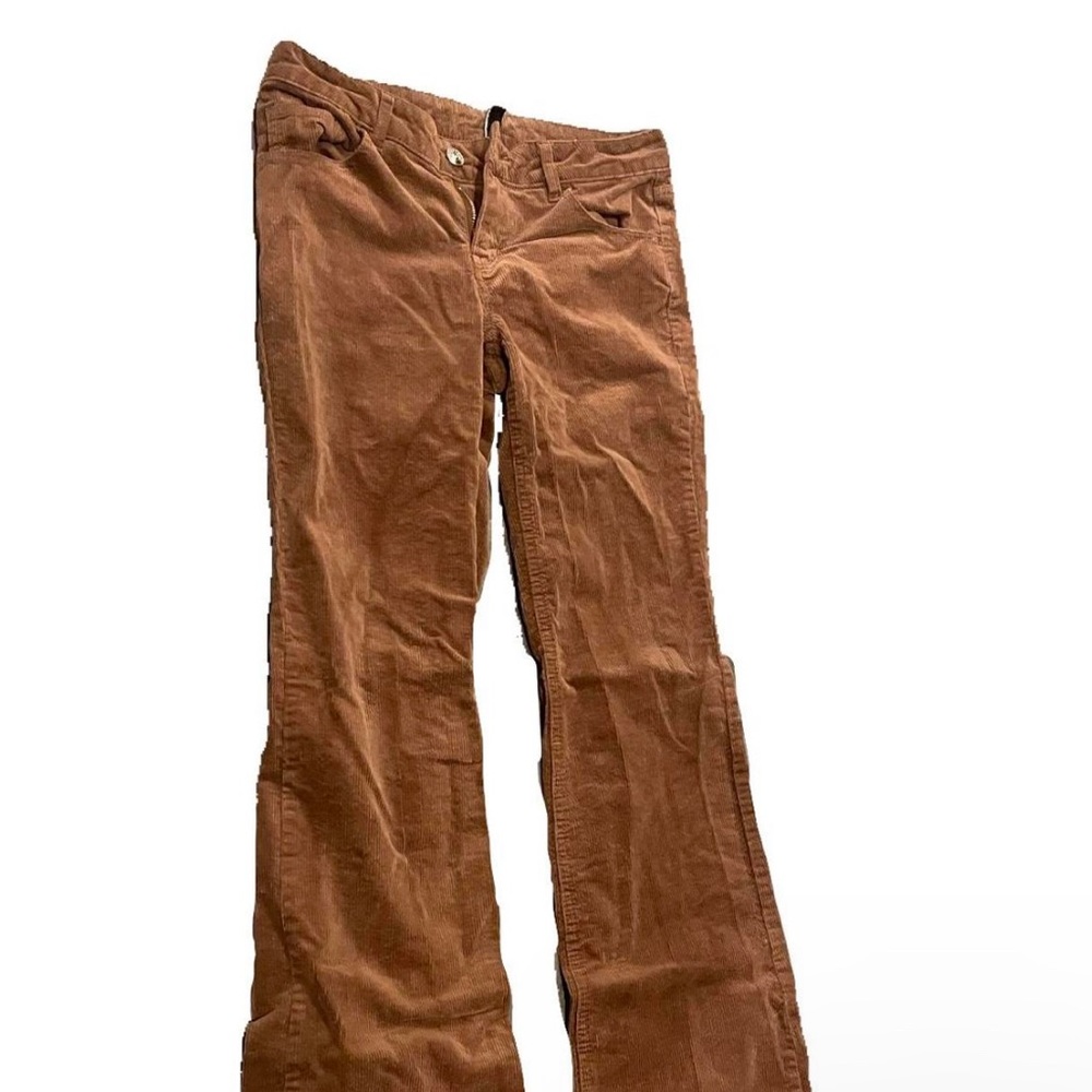 Brown Flare Jeans (Corduroy)